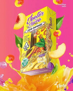jeeter juice peach ringz